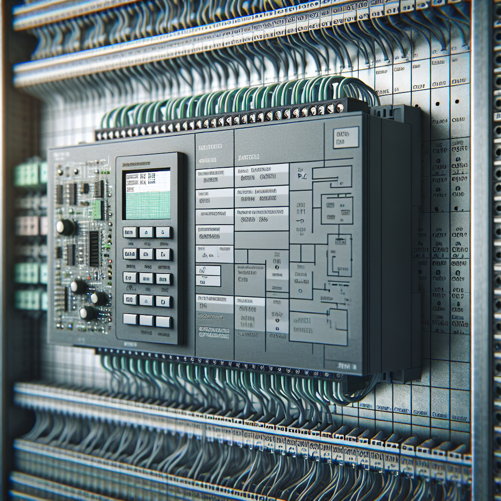 Futuristischer SPS, abstrakte Darstellung, dezentrale Energieversorgung Futuristischer SPS, abstrakte Darstellung, dezentrale Energieversorgung